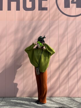 ぱるむさん(レディース・155cm)の冬コーディネート