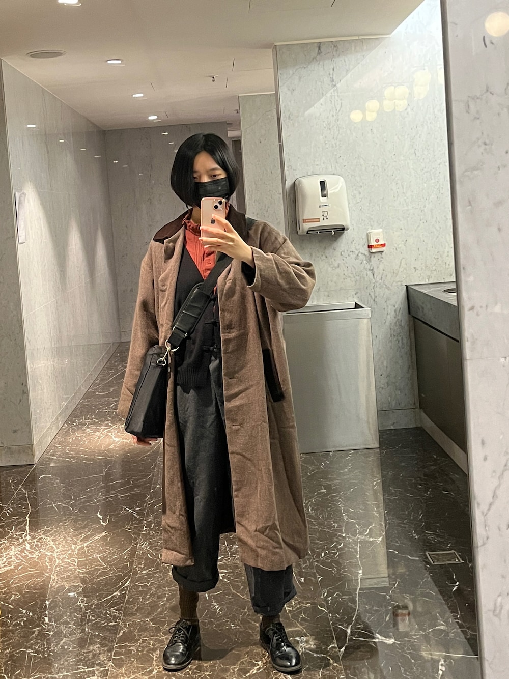 ehka sopo（エヘカソポ）の「ヘリンボーンコート（その他アウター