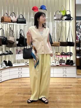 「アイテム（チョーカー）」を使った、manaty.さん（レディース・159cm・20代）の夏コーディネート