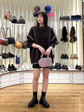 「アイテム（チョーカー）」を使った、manaty.さん（レディース・159cm・20代）の秋コーディネート