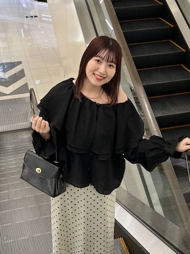 「アイテム（チョーカー）」を使った、manaty.さん（レディース・159cm・20代）の秋コーディネート