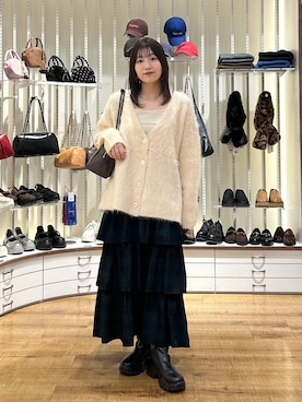 「アイテム（チョーカー）」を使った、manaty.さん（レディース・159cm・20代）の秋コーディネート