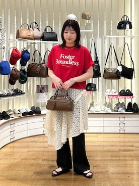 「アイテム（チョーカー）」を使った、manaty.さん（レディース・159cm・20代）の夏コーディネート
