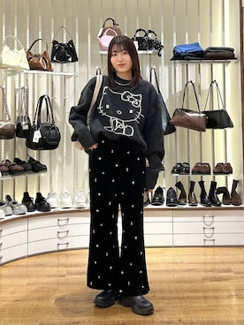 「アイテム（チョーカー）」を使った、manaty.さん（レディース・159cm・20代）の秋コーディネート