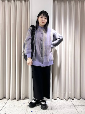 「アイテム（ピアス（両耳用））」を使った、manaty.さん（レディース・159cm・20代）の秋コーディネート