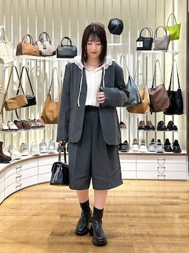 「アイテム（チョーカー）」を使った、manaty.さん（レディース・159cm・20代）の秋コーディネート
