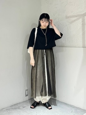 manaty.さん（レディース・159cm）の夏コーディネート