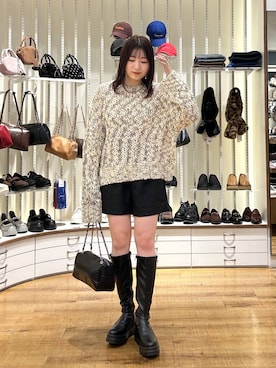 「アイテム（ブルゾン）」を使った、manaty.さん（レディース・159cm・20代）の秋コーディネート