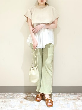 manaty.さん（レディース・159cm）の夏コーディネート