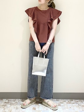 manaty.さん（レディース・159cm）の夏コーディネート