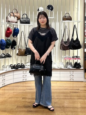 「アイテム（チョーカー）」を使った、manaty.さん（レディース・159cm・20代）の夏コーディネート