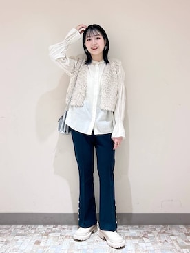 「アイテム（ピアス（両耳用））」を使った、manaty.さん（レディース・159cm・20代）の夏コーディネート