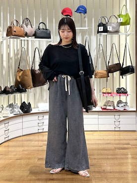 「アイテム（チョーカー）」を使った、manaty.さん（レディース・159cm・20代）の秋コーディネート