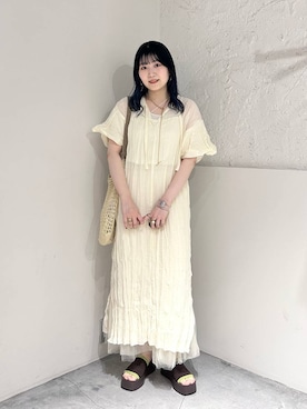 manaty.さん（レディース・159cm）の夏コーディネート