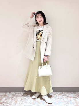 manaty.さん(レディース・159cm)の春コーディネート