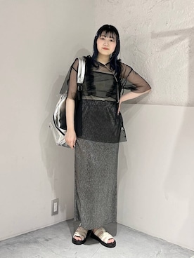 manaty.さん（レディース・159cm）の夏コーディネート