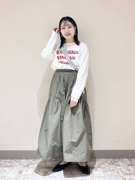 「アイテム（ピアス（両耳用））」を使った、manaty.さん（レディース・159cm・20代）の夏コーディネート