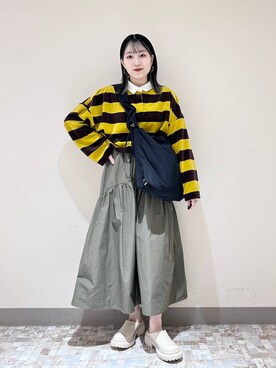 「アイテム（ピアス（両耳用））」を使った、manaty.さん（レディース・159cm・20代）の夏コーディネート