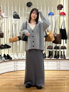 「アイテム（チョーカー）」を使った、manaty.さん（レディース・159cm・20代）の秋コーディネート