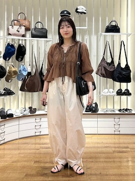 「アイテム（チョーカー）」を使った、manaty.さん（レディース・159cm・20代）の夏コーディネート