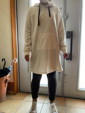 「ROXY（ロキシー）のアイテム（ワンピース/ドレス）」を使った、labuさん（レディース・165cm）の秋コーディネート