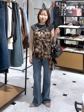 「アイテム（トップス）」を使った、これとすさん（レディース・150cm・20代）の夏コーディネート