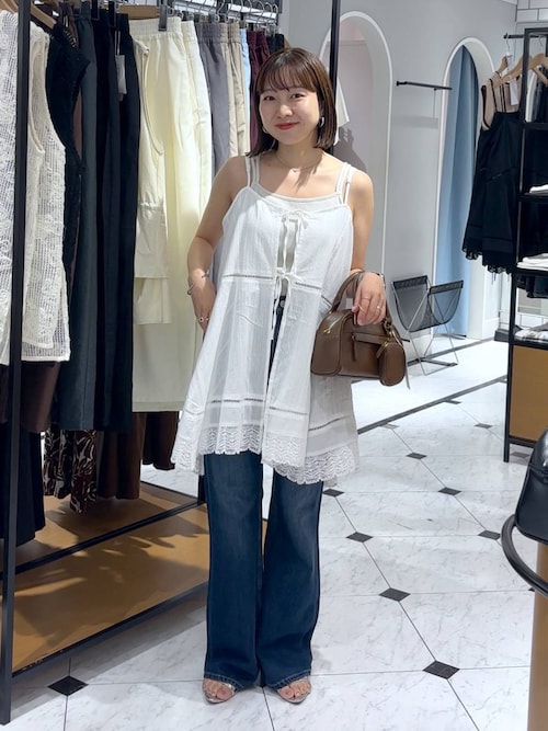 2WAYコットンレースミニワンピース 492572（ワンピース