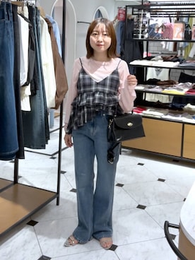 「アイテム（ボストンバッグ）」を使った、これとすさん（レディース・150cm）の夏コーディネート