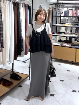 「アイテム（ボストンバッグ）」を使った、これとすさん（レディース・150cm）の夏コーディネート