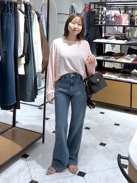 「アイテム（ボストンバッグ）」を使った、これとすさん（レディース・150cm）の夏コーディネート