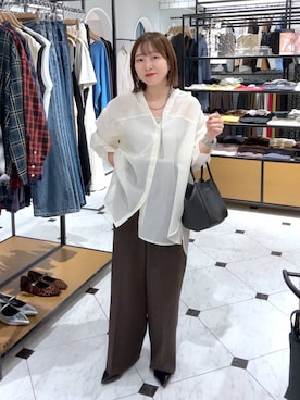 「アイテム（パンツ）」を使った、これとすさん（レディース・150cm・20代）の秋コーディネート