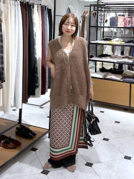 「アイテム（ベスト）」を使った、これとすさん（レディース・150cm）の夏コーディネート