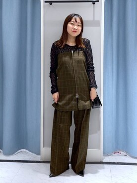 「アイテム（その他トップス）」を使った、これとすさん（レディース・150cm・20代）の秋コーディネート