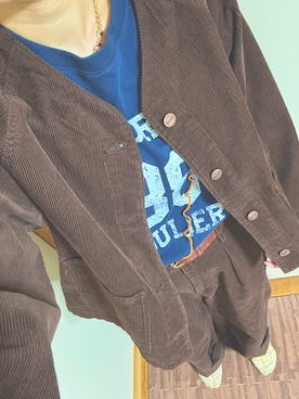 「アイテム（スラックス）」を使った、ｍ：さん（レディース・157cm・30代）の冬コーディネート