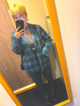「ANOTHER S（アナザーエス）のアイテム」を使った、ｍ：さん（レディース・157cm）の春コーディネート