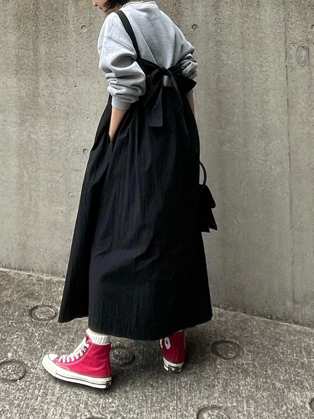 THE SHINZONE（ザ シンゾーン）の「THE SHINZONE APRON DRESS