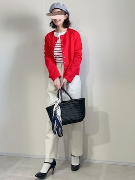 「Repetto（レペット）のアイテム」を使った、あさこさん（レディース・164cm）の春コーディネート