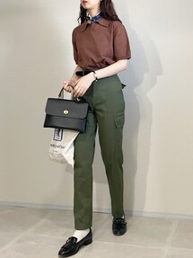 【WEB限定】 CLANE J/W カーゴパンツ 16110-7091 - ワークパンツ/カーゴパンツ