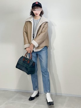 「THE SHINZONE（ザ　シンゾーン）の【THE SHINZONE】キャロットデニム WOMEN（デニムパンツ）」を使った、あさこさん（レディース・164cm）の秋コーディネート