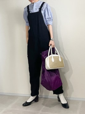 「HAVERSACK（ハバーザック）のアイテム」を使った、あさこさん（レディース・164cm）の夏コーディネート