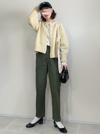 【WEB限定】 CLANE J/W カーゴパンツ 16110-7091 - ワークパンツ/カーゴパンツ