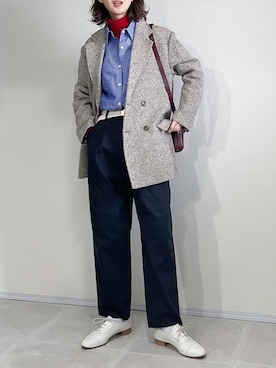 「apres（アプレ）のアイテム」を使った、あさこさん（レディース・164cm）の冬コーディネート