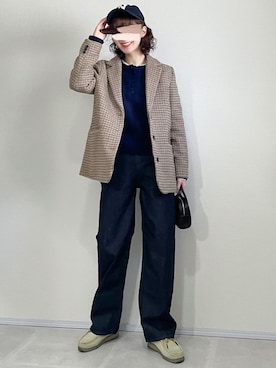 「Aeta（アエタ）の【Aeta】ボストンバッグ MINI WOMEN（ボストンバッグ）」を使った、あさこさん（レディース・164cm）の春コーディネート