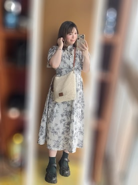 「アイテム（ワンピース/ドレス）」を使った、谷原小春さん（レディース・155cm・40代）の夏コーディネート