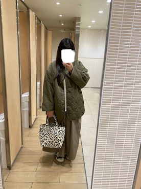 「Java（ジャバ）のアイテム」を使った、たかなさん（レディース・155cm）の冬コーディネート
