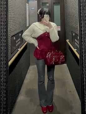 「SVEC（シュベック）のアイテム」を使った、ぁゃさん（レディース・150cm）の冬コーディネート