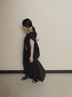 「スリッパ」｜みさん（レディース・155cm）の夏コーディネート