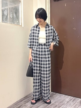 たっつんさん(レディース・166cm)の夏コーディネート