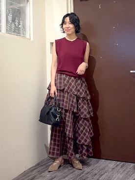 たっつんさん（レディース・166cm）の夏コーディネート