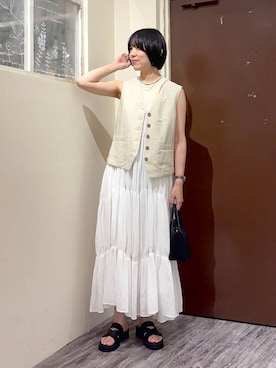 たっつんさん(レディース・166cm)の夏コーディネート